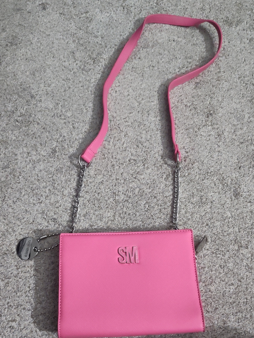 Steve Madison Pink Crossbody Bag